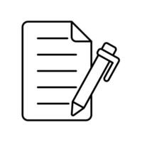 Icon a text, isolated against a clean background vector
