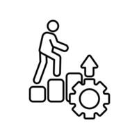 Icon a consistency isolated against a clean background. vector