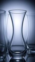 A group of vases on a table photo