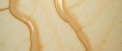 close up of a spoon and spoon rest on a table photo