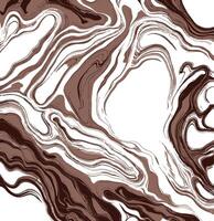 Abstract Chocolate Swirl Design for Backgrounds vector