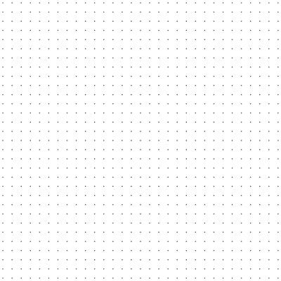 Dotted squared simple grid graph paper template for notebooks. Dotted background. Bullet textured journal pattern. Design printable sheet for graphic.
