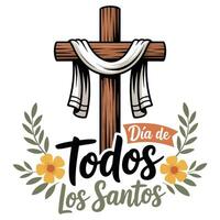 Todos los santos vector