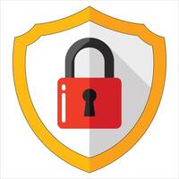 icon of cyber security featuring digital protection shield. Perfect for internet safety and network defense themes. vector