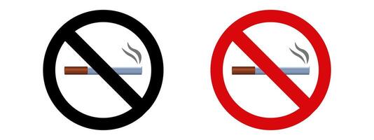 No smoking sign flat icon set. Element of simple icon for websites, web design, mobile app, info graphics. smoking area sign for website design and development, development on transparent background vector