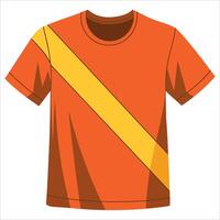 Contestant shirt representing a team, design. Perfect for sports events, competitions, and group identity. vector