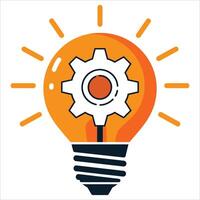 Solution icon. Problem solving answer concept. vector