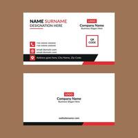 Modern Business Card Layout. Trendy Layout Display for Promotional Campaign. vector