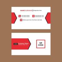 Modern Business Card Layout. Artistic Layout Display for Promotion. vector