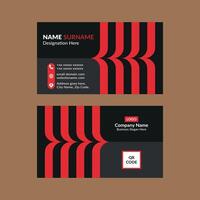 Modern Business Card Layout. Creative Layout Display for Promotion. vector