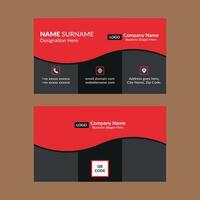 Modern Business Card Layout. Innovative Layout Display for Promotional Campaign. vector