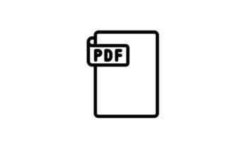 Animated PDF File Approval Format video