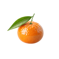 3D icon, Minimalistic Clementine, isolated on a transparent background png
