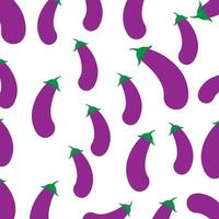 Eggplant background design vector