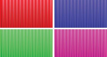 set of gradient stright background wallpaper vector