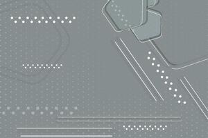 unique futuristic minimalist background with geometric shapes vector