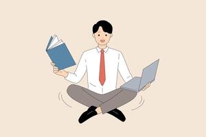 Balancing individual reading habits with technologyrelated efforts and advances effectively vector