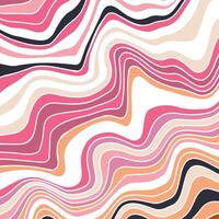 Abstract background with wavy lines vector