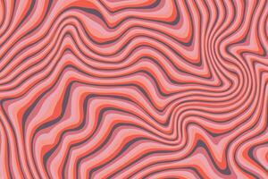A red and pink background with wavy lines vector
