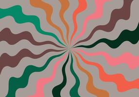 A colorful abstract pattern with waves and colors vector