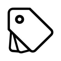 Label Tag Icon. vector