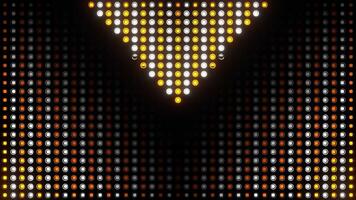 Orange and White Abstract Light Moving Background VJ Loop in 4K video