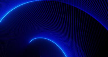 Dynamic abstract background animation with glowing blue lines forming geometric patterns, perfect for business presentations, tech themes, or futuristic visuals. video