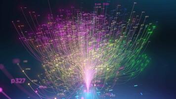 Digital neural graph loop video