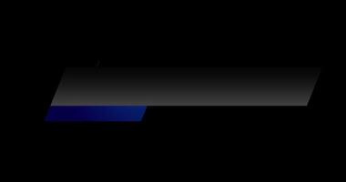 Futuristic design lower third banner animation. Broadcast news lower third banner template design. headline title. Transparent background with alpha video