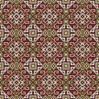 Circle seamless pattern,geometric ethnic oriental seamless pattern vector