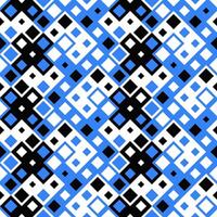 Diagonal geometrical mosaic square pattern background - seamless abstract repetitive graphic vector