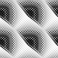 Abstract black and white seamless circle pattern background design vector