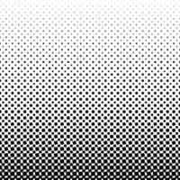 Geometrical random diagonal square pattern background - black and white abstract graphic design vector