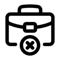 Simple Fired outline icon. The icon can be used for websites, print templates, presentation templates, illustrations, etc vector