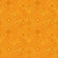 Orange repeating diagonal curved shape pattern - tiled mosaic background illustration vector