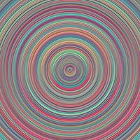 Geometrical gradient concentric circle background design vector