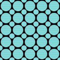 Geometrical repeating pattern - circle background design vector