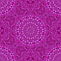 Pink abstract bohemian mandala pattern background art vector