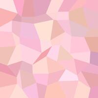 Light pink polygon mosaic pattern background - polygonal design from rectangles vector