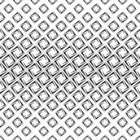 Monochrome repeating rectangular spiral pattern vector