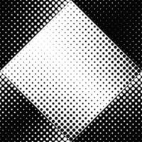 Black and white dot pattern background design vector