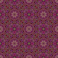 Bohemian seamless gem stone ornament pattern background vector