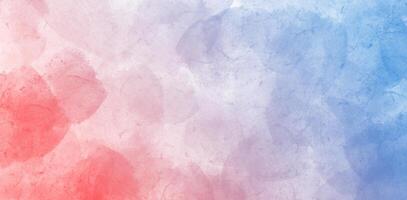 red blue watercolor gradient background with soft transitions and abstract artistic blending photo