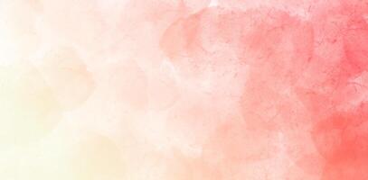 soft red pink watercolor texture background with gentle tone and minimal abstract paint design photo