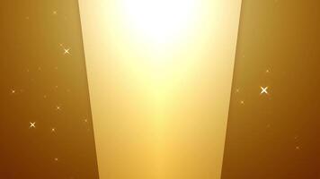 Abstract luxury pattern lines simple golden glowing lines background. video