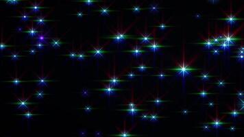 Star Sparkle Flash Loop Background video