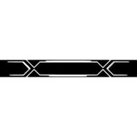 Abstract Geometric Banner With Metallic Accents On White Background vector