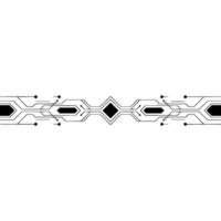 Tech Circuit Pattern on Gray Background, Minimalist Digital vector