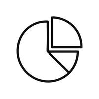 Segmented Circle Fractions Unveiled. Icon symbol illustration vector