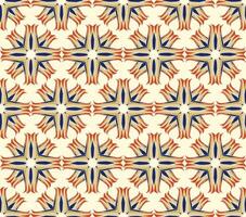 Seamless pattern flourish ornament in 1920s graphic design style. Artistic abstract vintage geometric diagonal structure ornamental texture vector